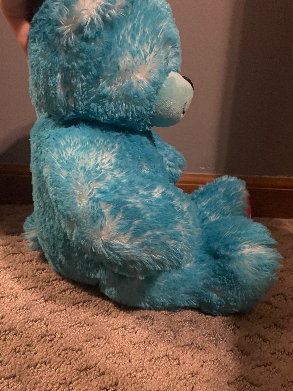 Build-A-Bear Blue Cupcake Teddy Bear Plush Stuffed Animal - Picture 4 of 8